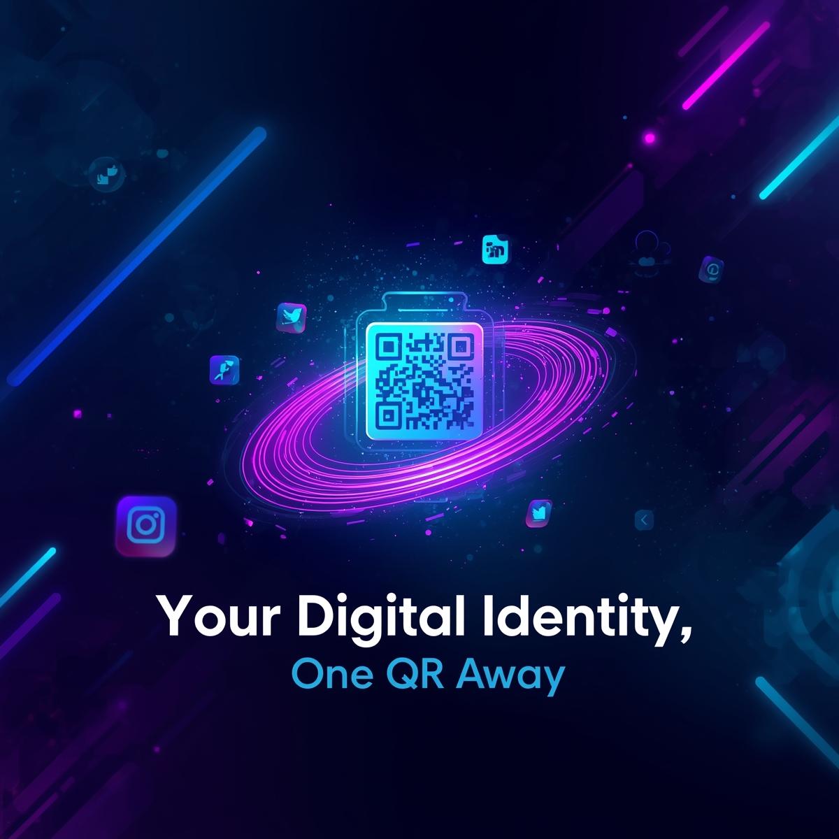 A person's professional profile being shown on a smartphone